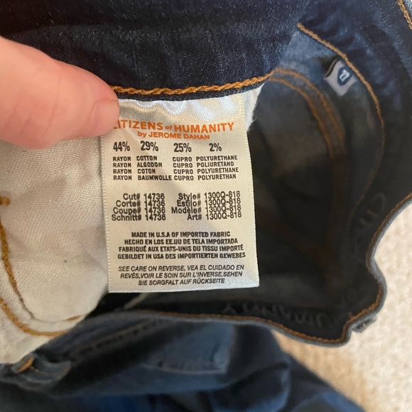 CITIZENS OF HUMANITY Avedon Skinny Leg Jean in Royal - Picture 11 of 14